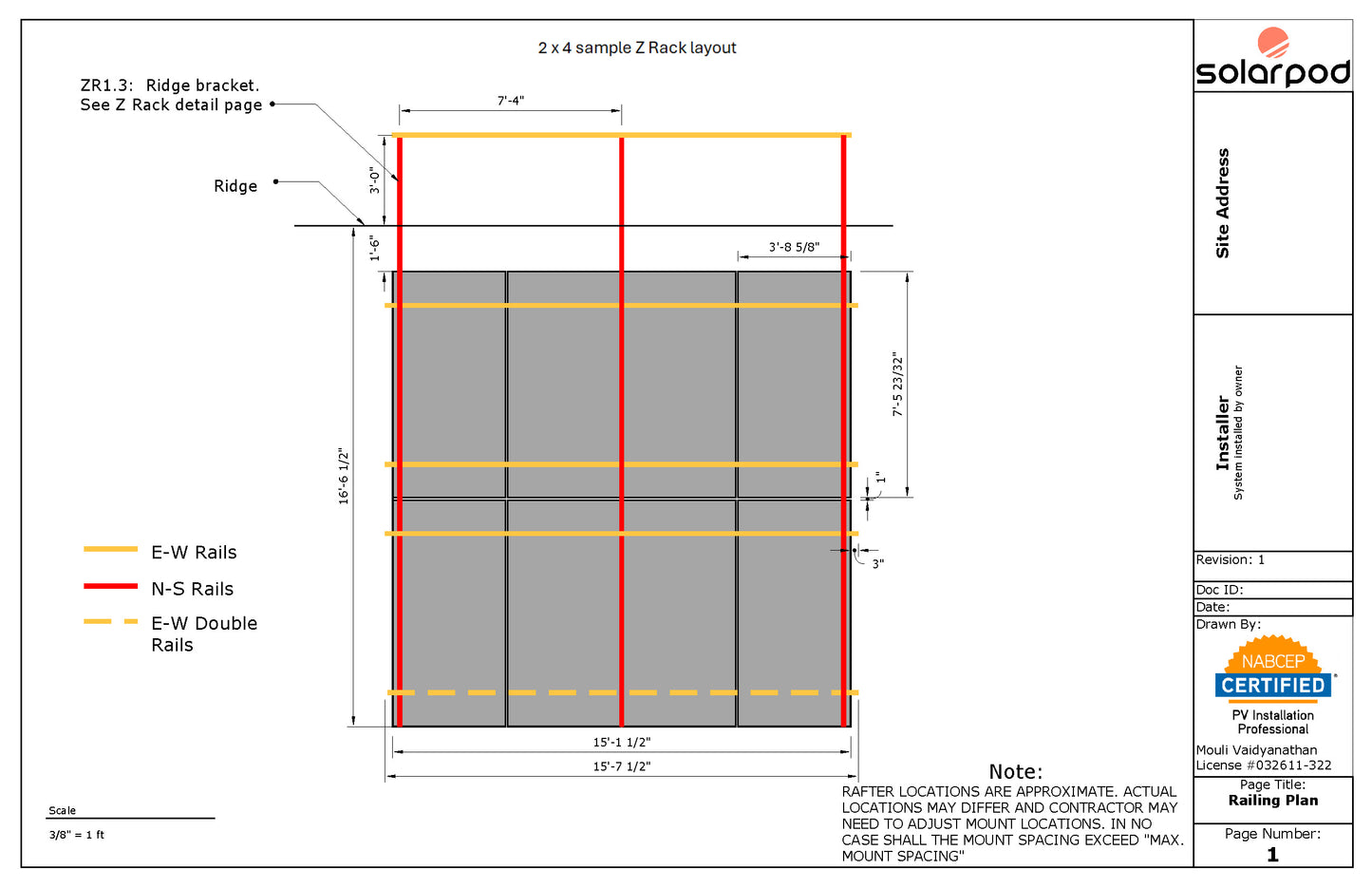 Configure Z-RACK Sloped Roof System