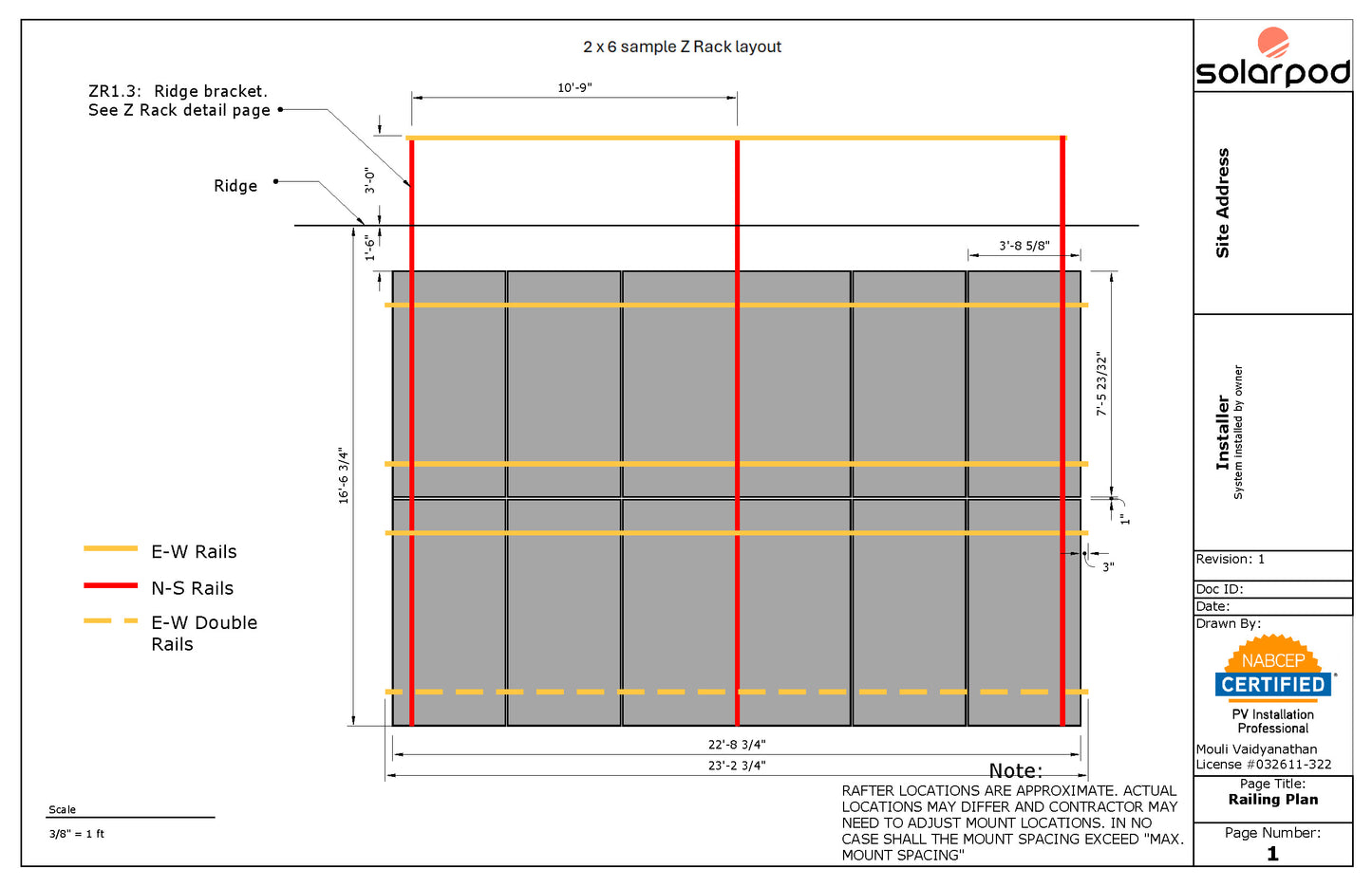 Configure Z-RACK Sloped Roof System